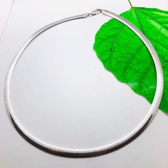 Jewelry - Sterling Silver 6mm 18" Omega